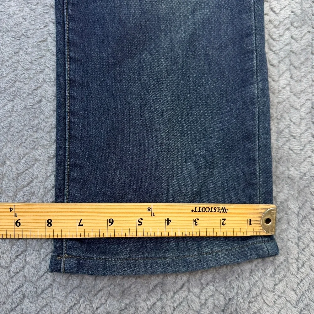John Varvatos USA Jeans Mens 36x27 Blue Bowery Slim Straight‎ Dark Wash J306S4B